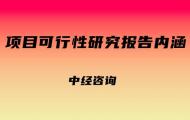 项目可行性研究报告内涵