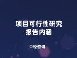 项目可行性研究报告内涵